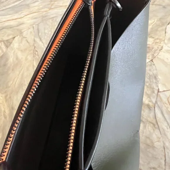 Rag & Bone Passenger Leather Crossbody Bag Green - Picture 8 of 8